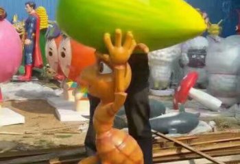 卡通螞蟻雕塑廠家 藝術(shù)小品  訂制卡通螞蟻雕塑廠家