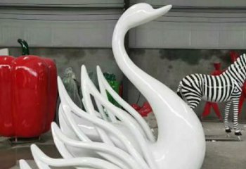 白色天鵝雕塑廠家 仿真天鵝雕塑生產(chǎn)制作商