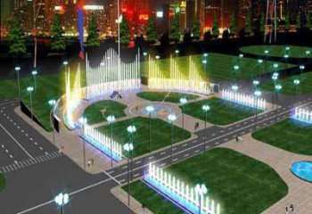 人工湖噴泉雕塑廠家 高噴噴泉雕塑類型