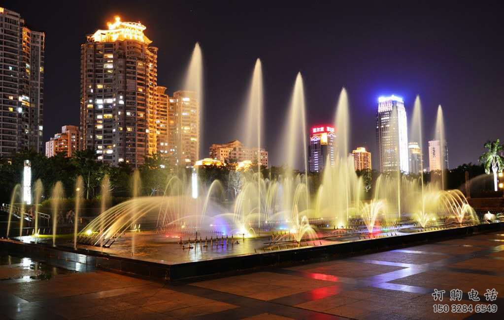 水景感應噴泉廠家 動感藝術素材