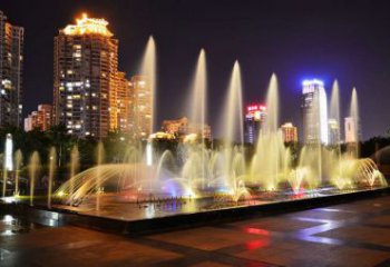 水景感應(yīng)噴泉廠家 動感藝術(shù)素材