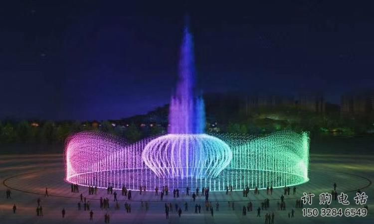 水景浮動噴泉雕塑廠家  程控編碼系統