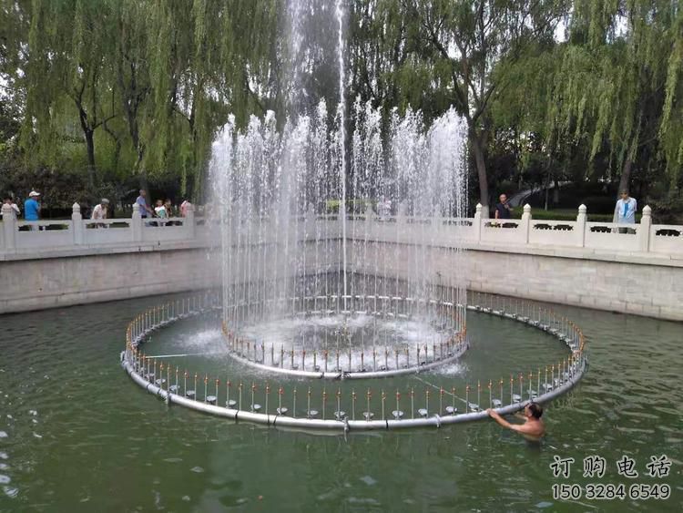 水景霧化噴泉雕塑廠家 冷彎增濕效果