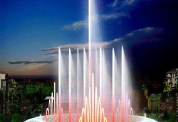 水景光亮噴泉雕塑廠家 燈光數(shù)控配置系統(tǒng)