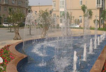 水景碧泉噴泉雕塑廠(chǎng)家 水珠碰撞配置