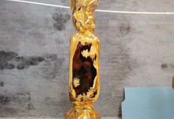 彩色糖果雕塑廠家 不銹鋼烤漆糖果雕塑