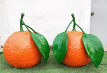 橘子雕塑廠家 仿真水果雕塑 大型橘子雕塑價(jià)格