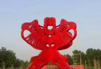 風(fēng)箏雕塑 四面結(jié)構(gòu)組合 不銹鋼風(fēng)箏雕塑廠家制作