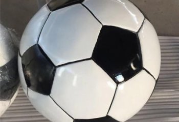 足球雕塑 體育擺件小品 戶外不銹鋼足球雕塑廠家