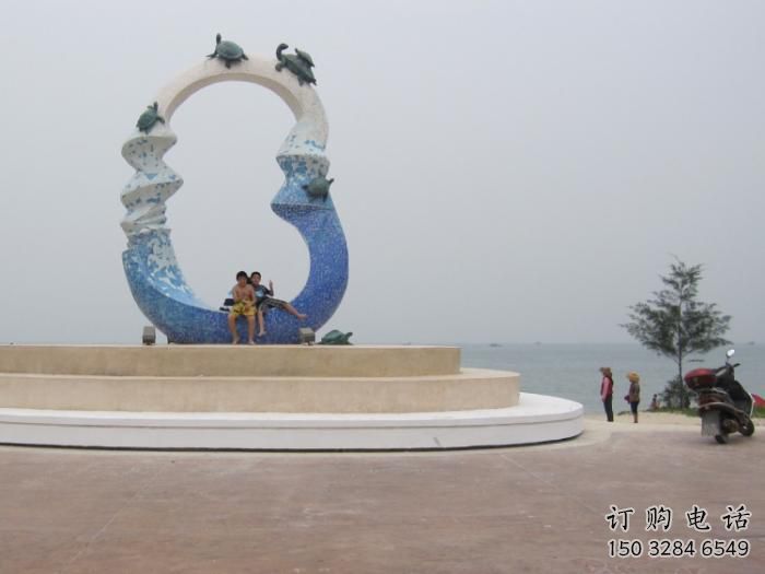海洋海星雕塑 彩繪卡通小品 室外廣場海星雕塑廠家