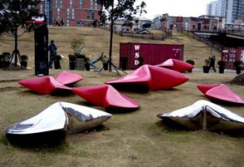 幾何海星雕塑 廣場街頭擺件 戶外商場海星雕塑廠家