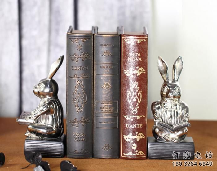 室內(nèi)兔子雕塑廠家 大型j酒店小品 大型酒店兔子雕塑