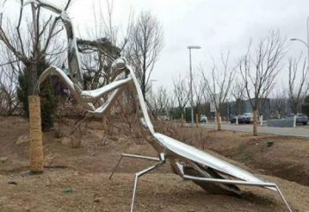 鍛造昆蟲雕塑廠家 卡通公園擺件 廣場大型昆蟲雕塑