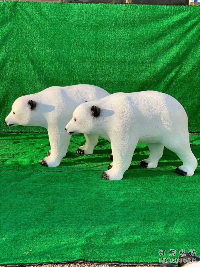 街道狗熊雕塑廠家 創意村口小品 戶外仿真狗熊雕塑