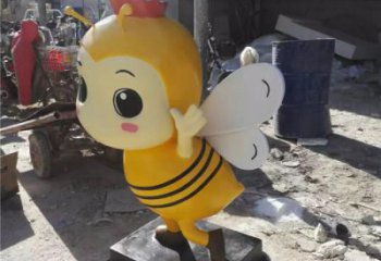 庭院蜜蜂雕塑廠家 歐式仿真擺件 戶外噴漆蜜蜂雕塑
