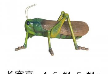 街道螞蚱雕塑廠家 創意村口小品 酒店噴漆螞蚱雕塑