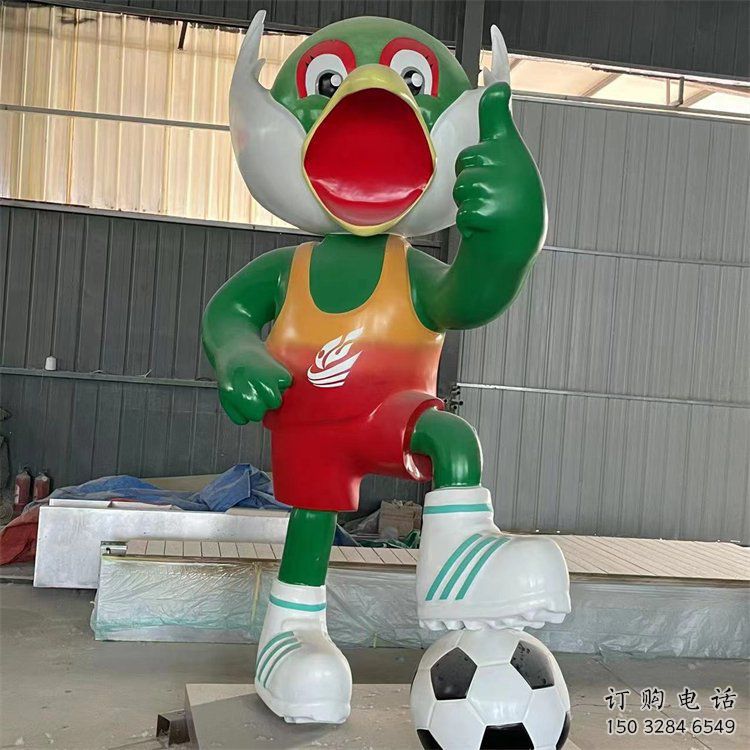 幼兒園飛鳥雕塑廠家 創意卡通小品 室內異形飛鳥雕塑