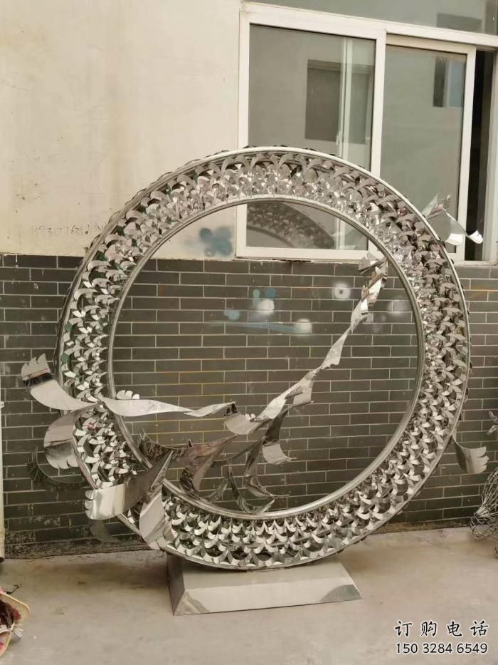 啞光飛燕雕塑廠家 大型剪影擺件 風(fēng)景區(qū)仿真飛燕雕塑