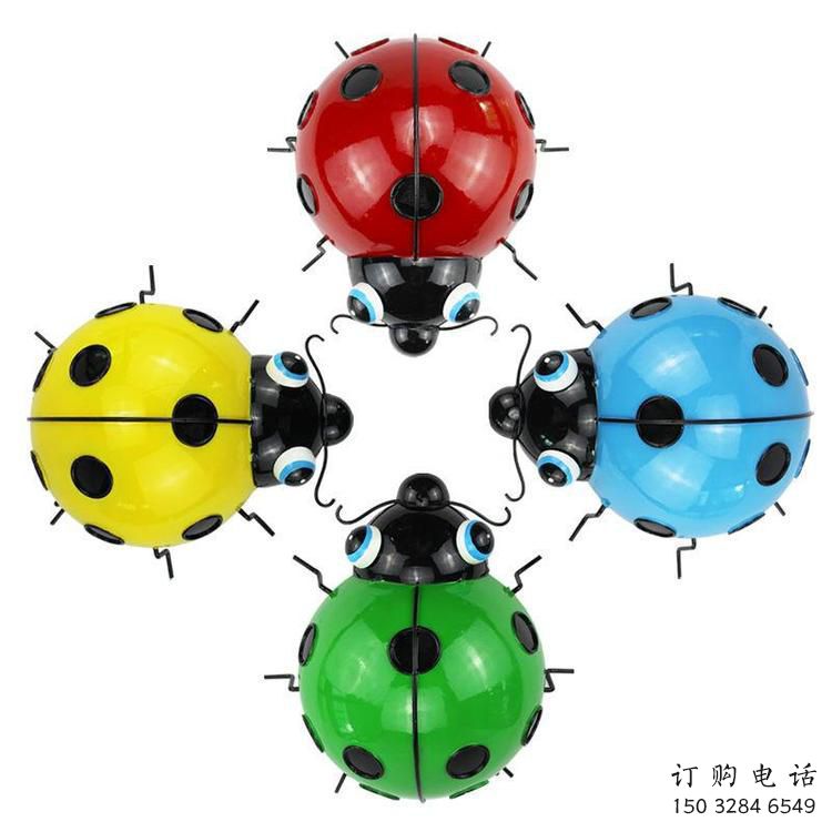 仿真甲殼蟲雕塑廠家 大型抽象擺件 公園噴漆甲殼蟲雕塑