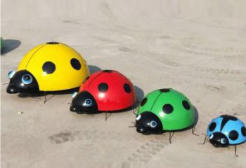 街道甲殼蟲雕塑廠家 創意戶外小品 酒店拉絲甲殼蟲雕塑