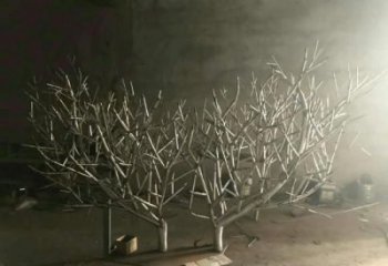 戶外鹿角雕塑廠家 戶外賓館小品 酒店拉絲鹿角雕塑