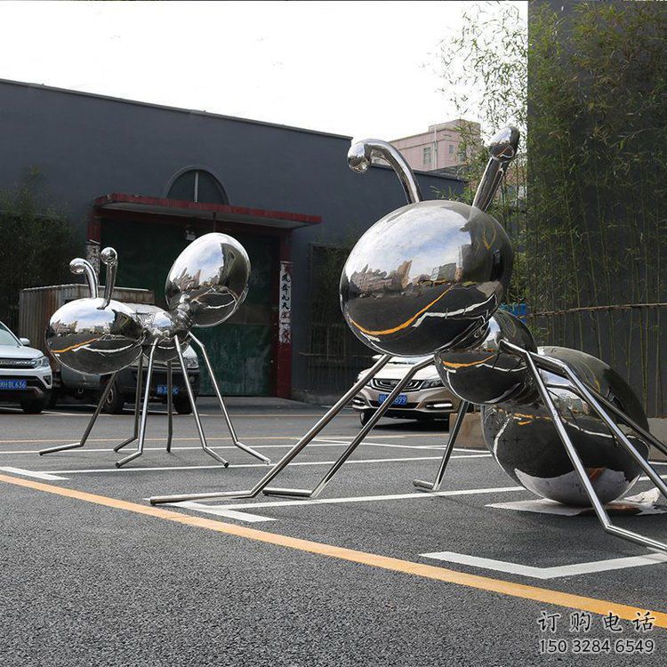 仿真螞蟻雕塑廠家 大型創意擺件 公園戶外螞蟻雕塑