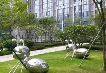 鏡面螞蟻雕塑廠家 現代公園擺件 游樂場異形螞蟻雕塑