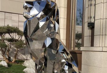 鍛造獅子雕塑廠家 大門口創意擺件 廣場啞光獅子雕塑