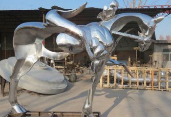 風景區跑馬雕塑廠家 中式鏤空擺件 廣場仿古跑馬雕塑