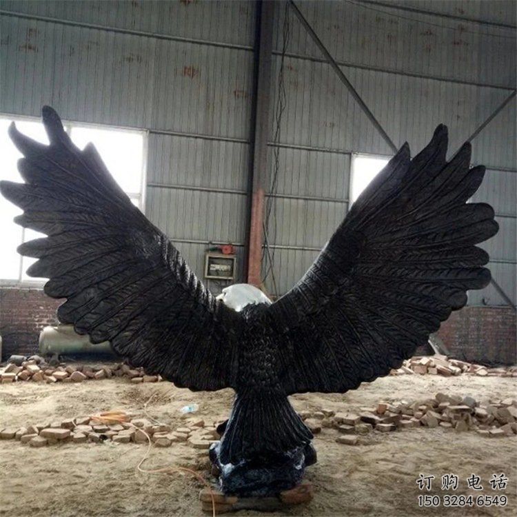 別墅大展宏圖雕塑廠家 公園廣場噴漆小品 