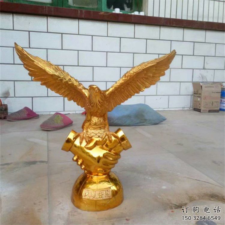 噴漆大展宏圖雕塑廠家 戶外公園廣場小品 