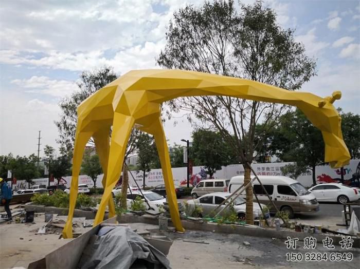 公園小鹿雕塑廠家 中式切面小品 風(fēng)景區(qū)仿古小鹿雕塑