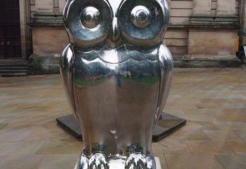 公園鷹雕塑廠家 中式鏡面小品 風景區(qū)仿真鷹雕塑