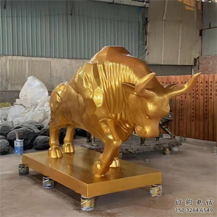 風(fēng)景區(qū)金牛雕塑廠家 中式戶外擺件 現(xiàn)代仿古金牛雕塑