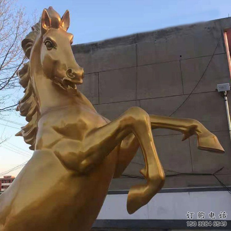風(fēng)景區(qū)駿馬雕塑廠家 中式戶外擺件 現(xiàn)代仿古駿馬雕塑