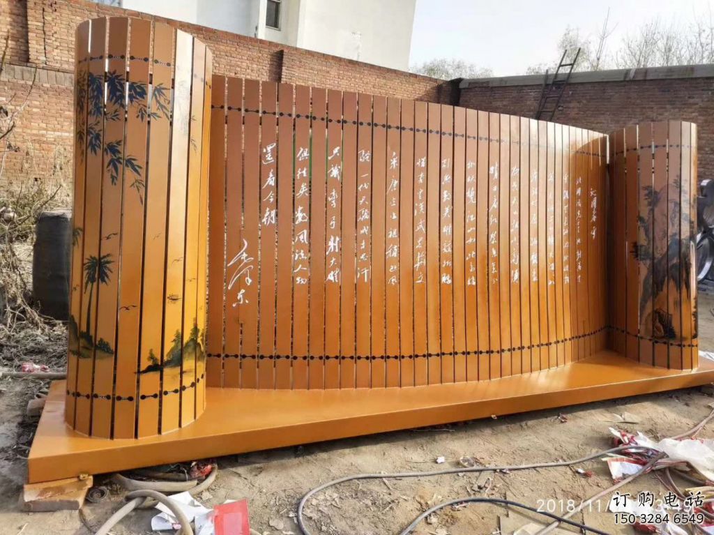 廣場書簡雕塑廠家 黨建小品 不銹鋼書簡雕塑