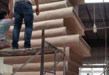 黨建書籍雕塑廠家 異形烤漆小品 校園書籍雕塑