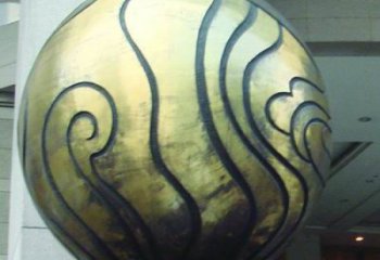 街頭地球雕塑廠家 大型別墅區(qū)擺件  戶外不銹鋼地球雕塑