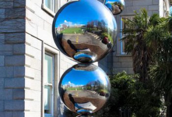 大型星球雕塑廠家 鍛造鏡面小品 戶外不銹鋼星球雕塑