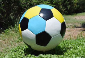 現代籃球雕塑廠家 大型別墅區擺件  戶外不銹鋼籃球雕塑