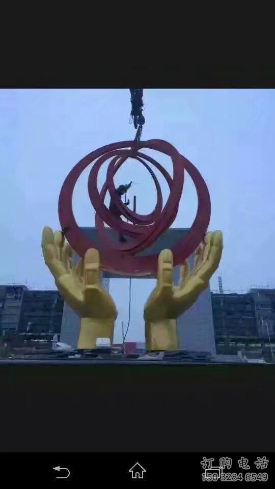 拉絲地球儀雕塑廠家 鏤空創意擺件 別墅區不銹鋼地球儀雕塑