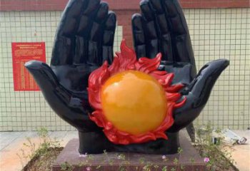 烤漆火焰雕塑廠家 現(xiàn)代創(chuàng)意小品 商業(yè)街不銹鋼火焰雕塑