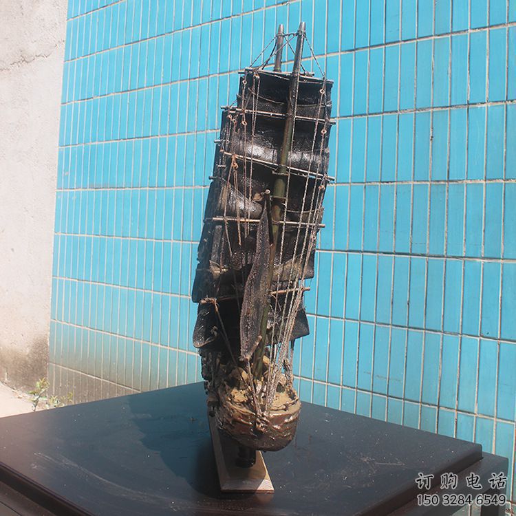 創(chuàng)意一帆風(fēng)順雕塑廠家 公園廣場(chǎng)現(xiàn)代小品 