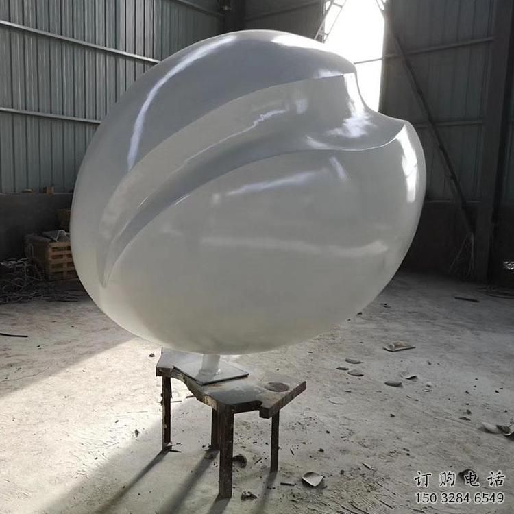 抽象雞蛋雕塑廠家 歐式小品 戶外不銹鋼雞蛋雕塑生產(chǎn)