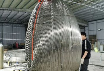 異形雞蛋雕塑廠家 現(xiàn)代廣場(chǎng)小品 制作不銹鋼雞蛋雕塑