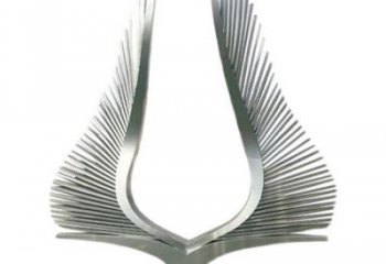 鋼管鳳尾雕塑廠家 異形小品 創(chuàng)意不銹鋼鳳尾雕塑制作
