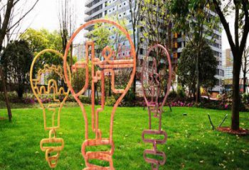 異形電燈泡雕塑廠家 現(xiàn)代小品 廣場不銹鋼電燈泡雕塑