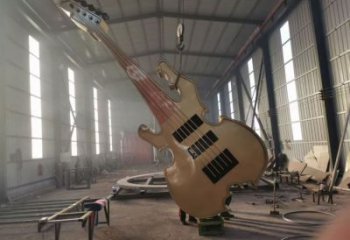 抽象提琴雕塑廠家 公園小品  戶外不銹鋼提琴雕塑