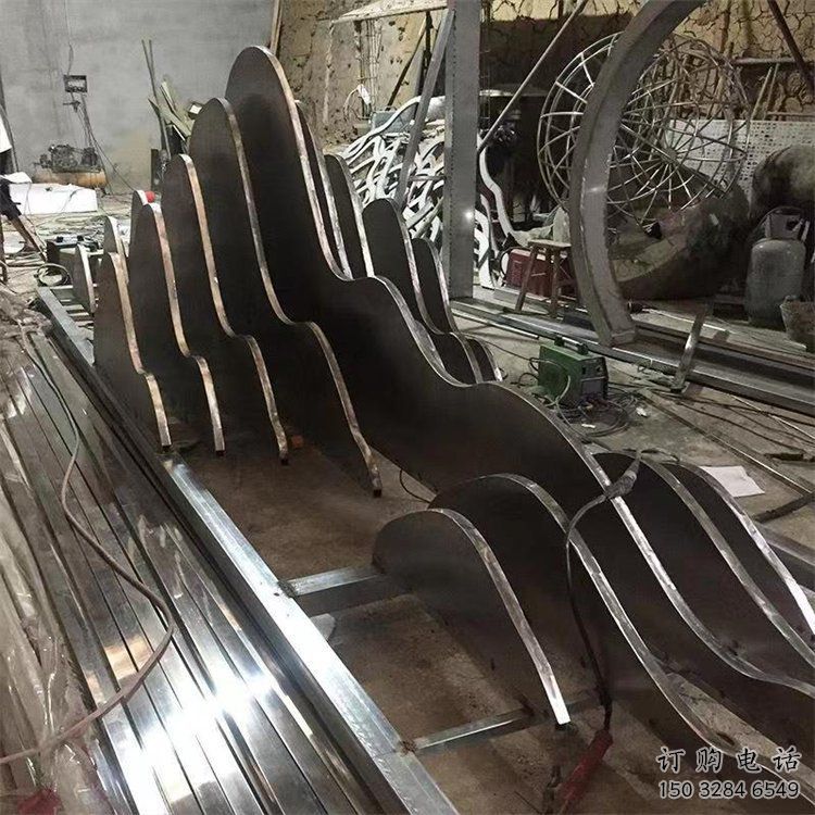 異形群山雕塑廠家 現代小品 歐式不銹鋼群山雕塑廠