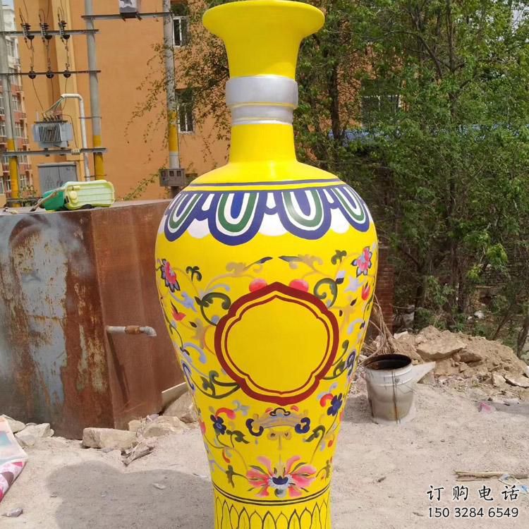 噴漆花瓶雕塑廠家 中式小品 現(xiàn)代不銹鋼花瓶雕塑廠